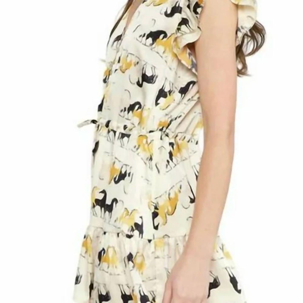 Entro Women's Mini Dress with Horse Print - Picture 2 of 10